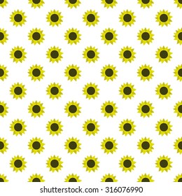 Vector colorful floral pattern. Seamless Background