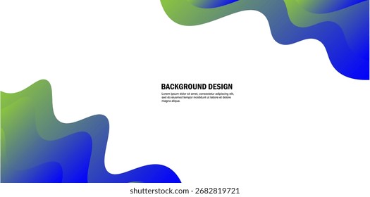 Vektor bunt Fluid abstrakte Hintergrund Banner Vektor