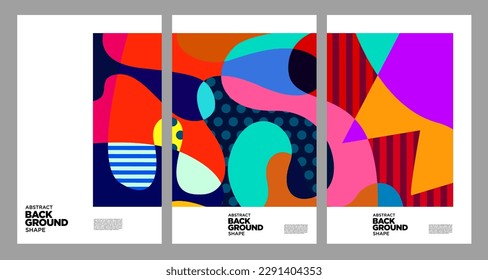 Fondo abstracto de fluido colorido vectorial para banner de verano 
