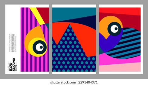 Vector colorful fluid abstract background for summer banner 