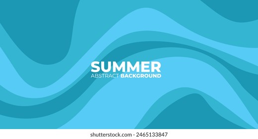 Vector colorful fluid and liquid abstract background for summer collection. Blue colors. Eps10