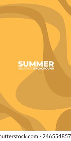 Vector colorful fluid and liquid abstract background for summer collection. Yellow, Orange colors. Eps10