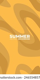 Vector colorful fluid and liquid abstract background for summer collection. Yellow, Orange colors. Eps10