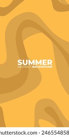 Vector colorful fluid and liquid abstract background for summer collection. Yellow, Orange colors. Eps10
