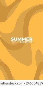 Vector colorido líquido y líquido fondo abstracto para la colección de verano. Amarillo, colores naranja. Eps10