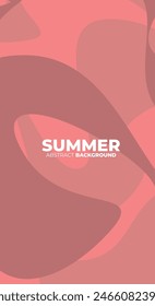 Vector colorful fluid and liquid abstract background. Creative illustration for promotional poster, web, page, cover, advertisement, card. Red colors. Eps10