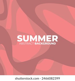 Vector colorful fluid and liquid abstract background. Creative illustration for promotional poster, web, page, cover, advertisement, card. Red colors. Eps10