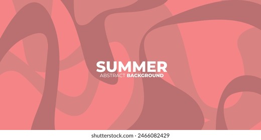Vector colorful fluid and liquid abstract background. Creative illustration for promotional poster, web, page, cover, advertisement, card. Red colors. Eps10