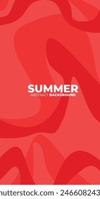 Vector colorful fluid and liquid abstract background. Creative illustration for promotional poster, web, page, cover, advertisement, card. Red colors. Eps10