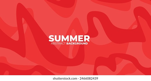 Vector colorful fluid and liquid abstract background. Creative illustration for promotional poster, web, page, cover, advertisement, card. Red colors. Eps10