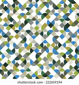 Vector colorful geometric background, bright abstract seamless pattern.
