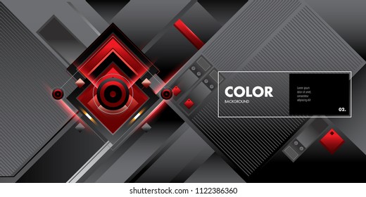 Vector colorful geometric background. Dynamic shapes layout composition for banner and poster in Eps10.