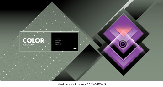 Vector colorful geometric background. Dynamic shapes layout composition for banner and poster in Eps10.