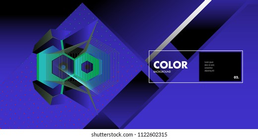 Vector colorful geometric background. Dynamic shapes layout composition for banner and poster in Eps10.
