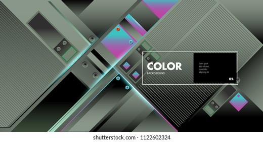 Vector colorful geometric background. Dynamic shapes layout composition for banner and poster in Eps10.
