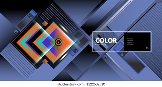 Vector colorful geometric background. Dynamic shapes layout composition for banner and poster in Eps10.
