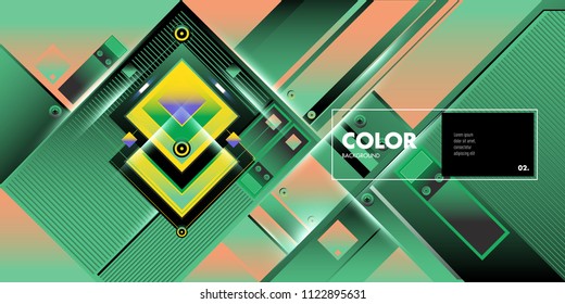 Vector colorful geometric background. Dynamic shapes layout composition for banner and poster in Eps10.
