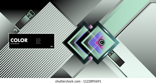 Vector colorful geometric background. Dynamic shapes layout composition for banner and poster in Eps10.
