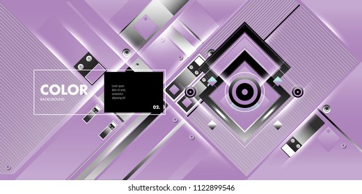 Vector colorful geometric background. Dynamic shapes layout composition for banner and poster in Eps10.