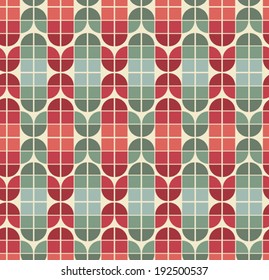 Vector colorful geometric background, ornament bright abstract seamless pattern.