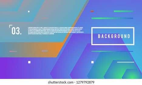 Vector  Colorful Geometric Background for Website  Landing Page and Presentation.