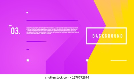 Vector  Colorful Geometric Background for Website  Landing Page and Presentation.