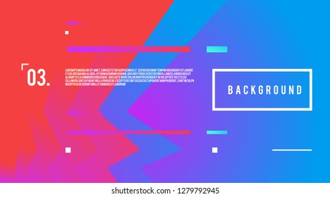 Vector  Colorful Geometric Background for Website  Landing Page and Presentation.