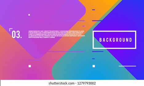 Vector  Colorful Geometric Background for Website  Landing Page and Presentation.