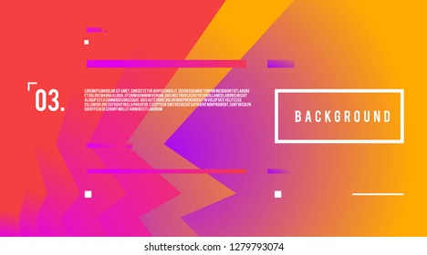Vector  Colorful Geometric Background for Website  Landing Page and Presentation.