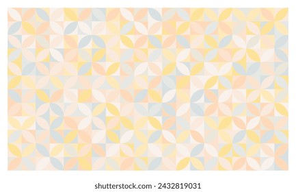 vector colorful geometric seamless pattern background for wallpaper, banner, poster, wrapping paper, etc.