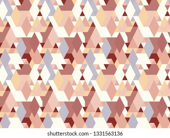 Vector colorful geometric shapes seamless pattern background. Perfect for textile design, fashion prints, paper backgrounds and print on demand products.