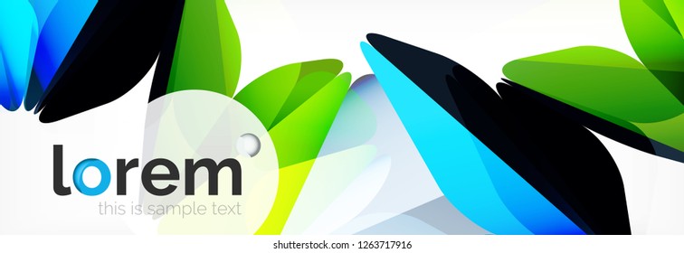 Fondo de triángulo geométrico de color vectorial, diseño de pancarta de cristal, plantilla moderna con formas triangulares sobre fondo claro