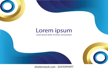 vector colorful   gradient background wave line  modern abstract design  for posters Vector illustration