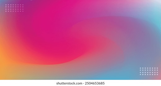 Vector colorful gradient trendy background abstract