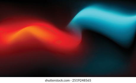 Vetor colorido gradiente trendy fundo abstrato