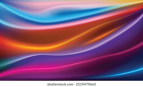 Vector colorful gradient trendy background abstract