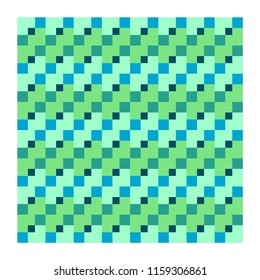 Vector colorful green abstract texture geometric pattern decoration tile design
