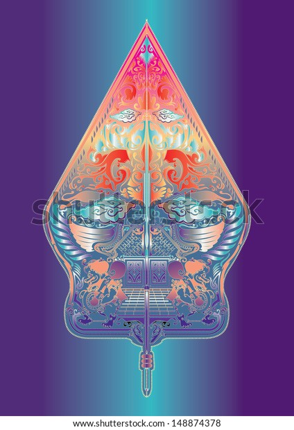 vector colorful gunungan wayang javanese indonesia stock vector royalty free 148874378 https www shutterstock com image vector vector colorful gunungan wayang javanese indonesia 148874378