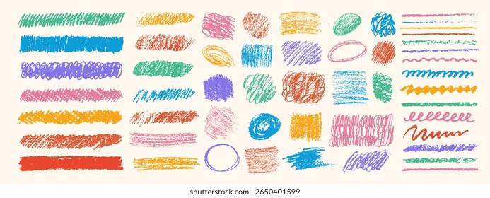 Vector colorful hand drawn brush stroke, brush, line or texture. Dirty artistic design element, box, frame or background  for text. Halftone texture. Grunge rough edges. 