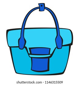 vector colorful handbag