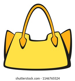 vector colorful handbag