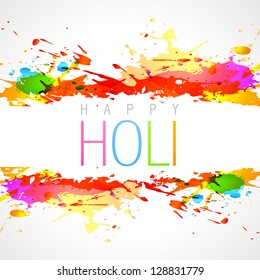 vector colorful holi festival background