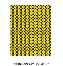 Vector colorful Honeycombs