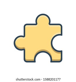 Vector colorful icon for add ons