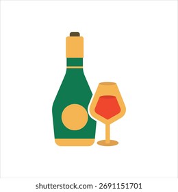 Icono colorido del Vector para la cerveza