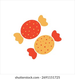Vector colorido icono para el caramelo