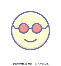 Vector colorful icon for cool