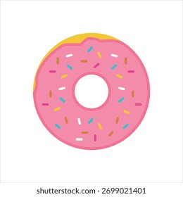 Vector colorido icono para donut