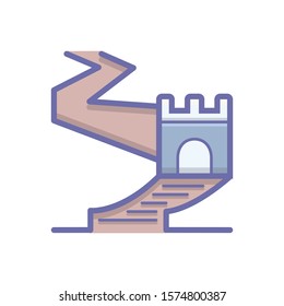 Vector colorful icon for great