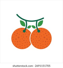 Farbiges Vektorsymbol für Orange